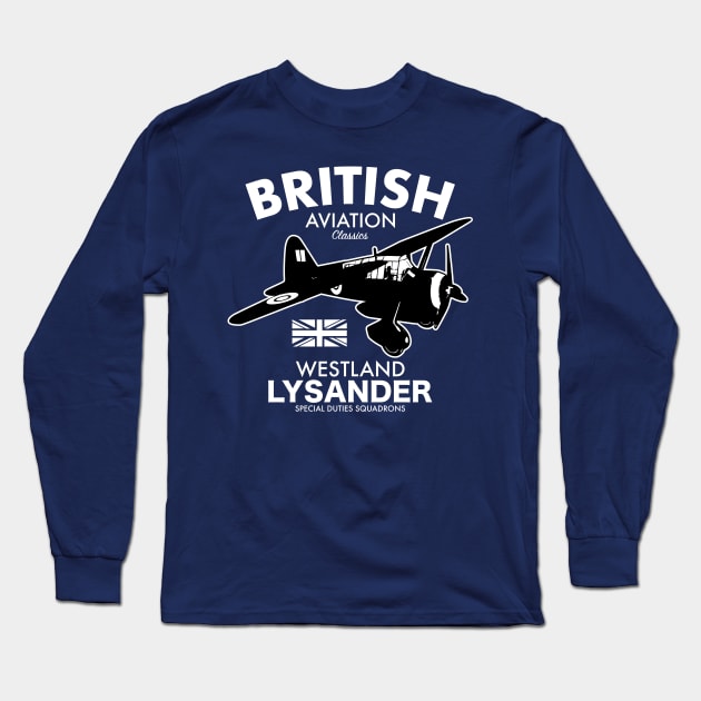 Westland Lysander Long Sleeve T-Shirt by Tailgunnerstudios